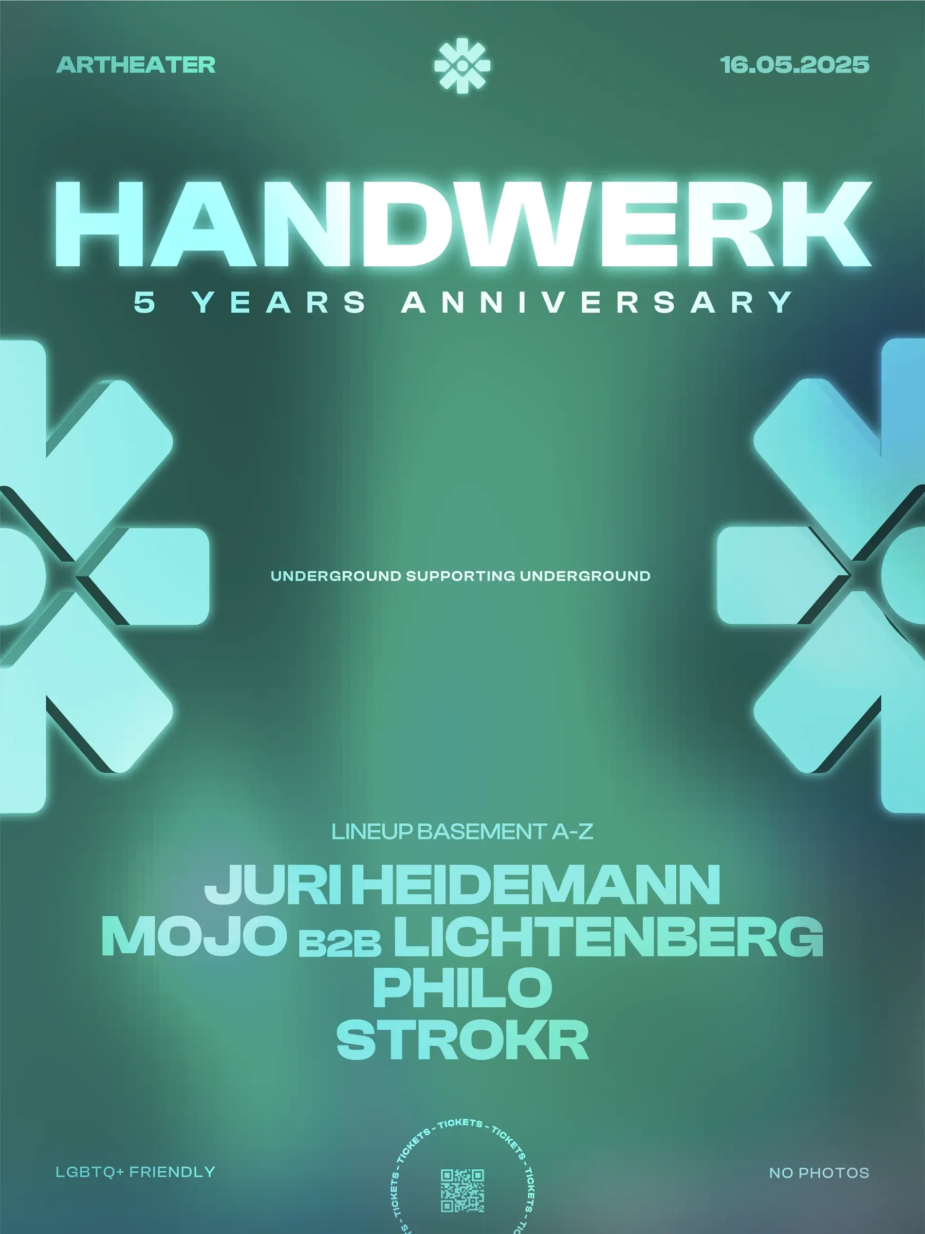5 Years Anniversary, Plakat im Format DIN A1