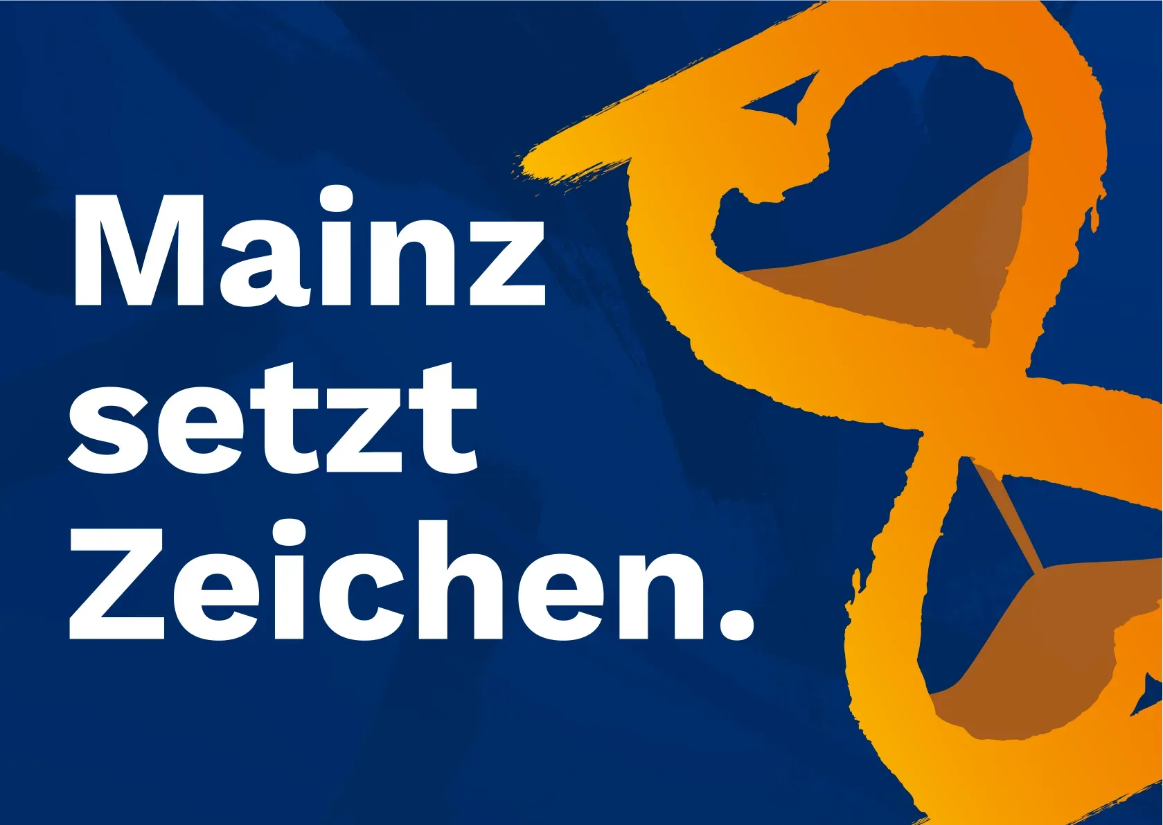 EdgarCard mit der Zeile Mainz setzt Zeichen für die Auslage in Gastronomie und Kinos.