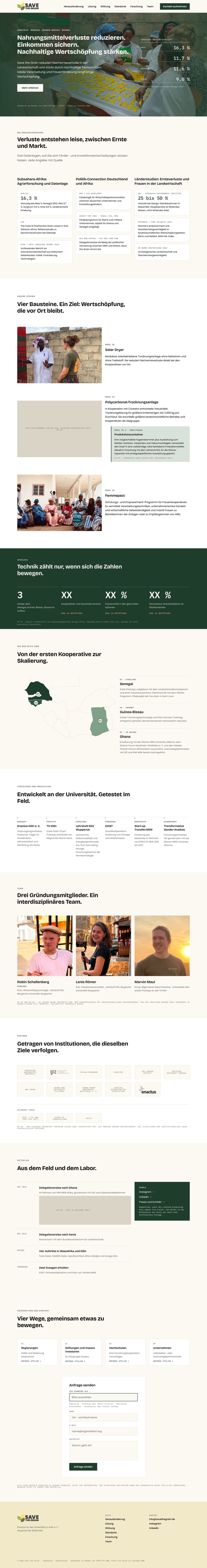 Der Entwurf am Stück