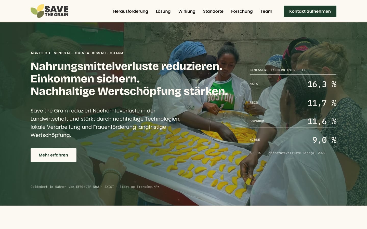 Kopf der Entwurfsseite